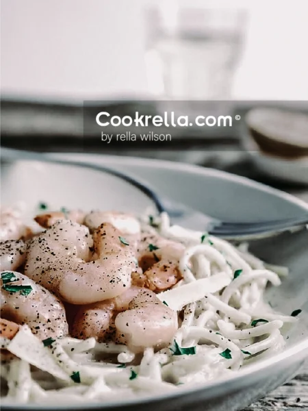 Lemon Garlic Shrimp Pasta