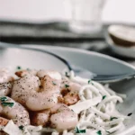 One-Pot Lemon Garlic Shrimp Pasta