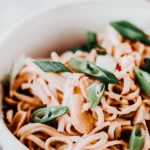 Spicy Thai Peanut Chicken Noodles