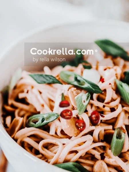 Spicy Thai Peanut Chicken Noodles