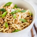 Spicy Thai Peanut Chicken Noodles