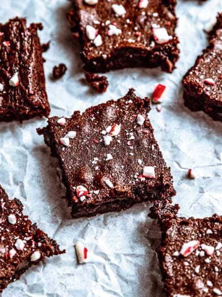 Peppermint Mocha Brownies