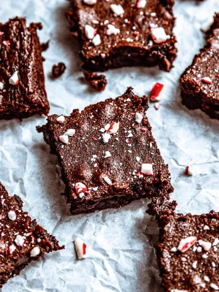Peppermint Mocha Brownies