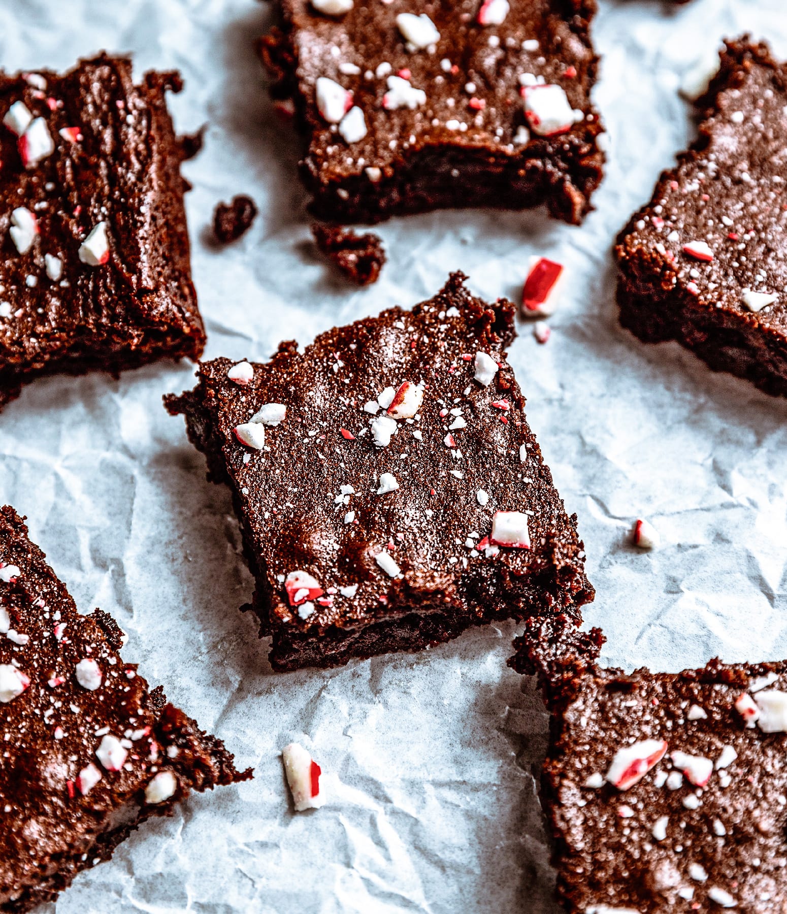 Peppermint Mocha Brownies