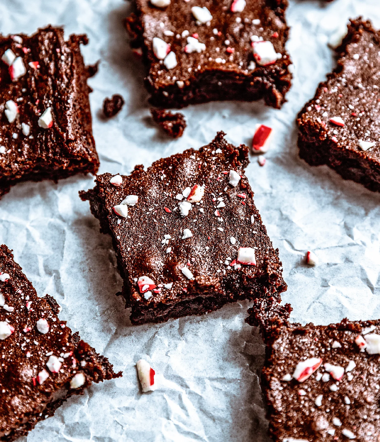 Peppermint Mocha Brownies