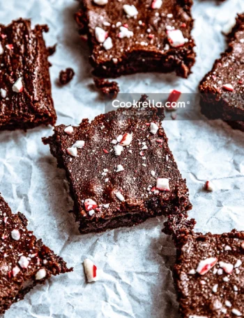 Peppermint Mocha Brownies