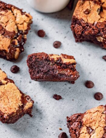 Chocolate Chip Cookie Brownies Recipe