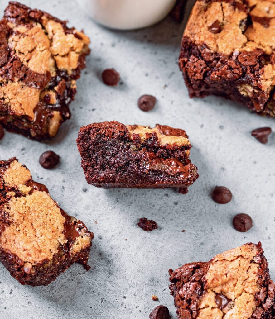 Chocolate Chip Cookie Brownies Recipe