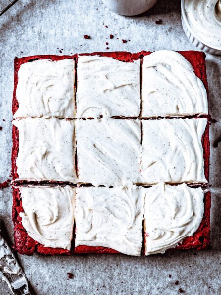 Red velvet brownies recipe