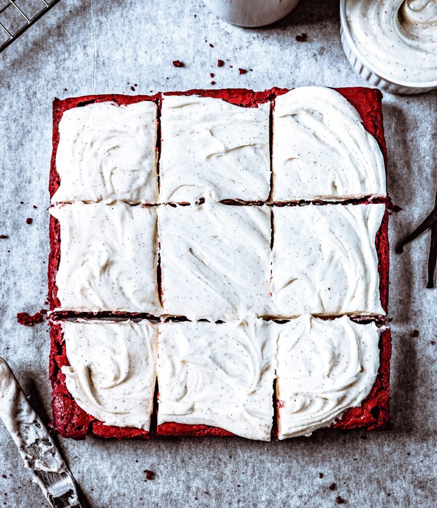 Red velvet brownies recipe