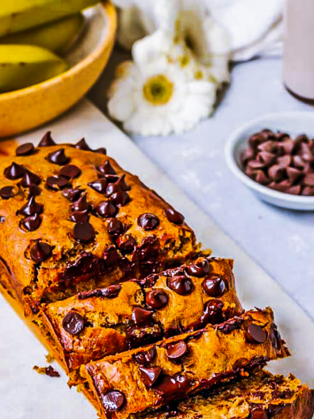 Chocolate Chip Banana Bread Recipe