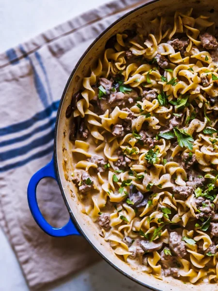 Ground Beef Stroganoff Recipe​