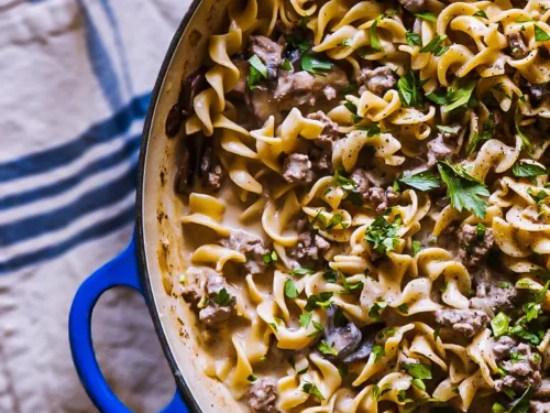 Ground Beef Stroganoff Recipe​