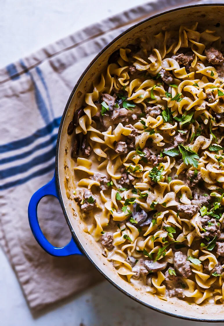 Ground Beef Stroganoff Recipe​